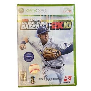 XBox 360 2K Sports Major League Baseball 2k10 Tenth Anniversary
